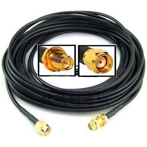 9M RP-SMA RP SMA WIFI Antenna Extension Cable Wire for Wireless Wi-Fi Router Adapter