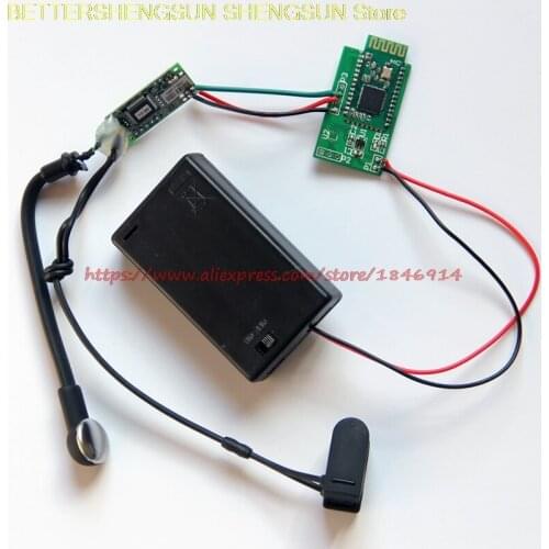 Free shipping Bluetooth TGAM EEG acquisition module / EEG sensor / mind control two times paperback edition