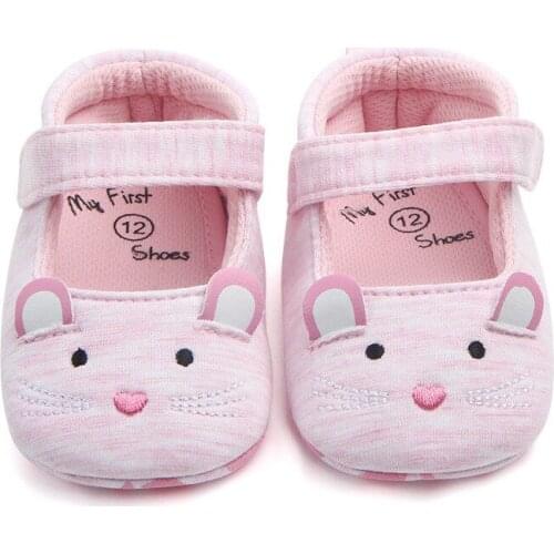 Baby Shoes Newborn Infant Toddler Girl Boy Kid Cute Soft Sole Cotton Crib Shoes First Walkers 0-18M Spring Autumn Summer