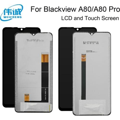Original Tested For Blackview A80 Pro LCD Display And Touch Screen Digitizer With Tools +Adhesive For Blackview A80 LCD Sensor