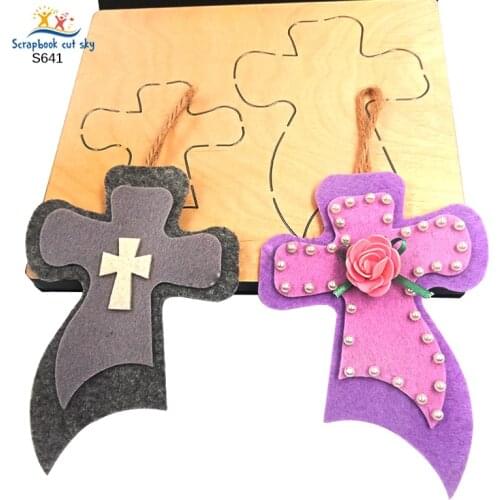 Cross Wooden die Mould is compatible with most leading machines Mold S641