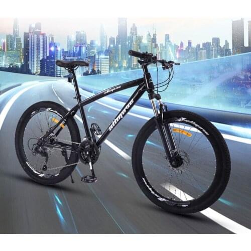 Mountain Bike 26 Inch 21 24 Speed Shift Double Disc Brake Shock Absorber Student Adult Bicycle