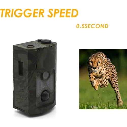 16.0MP Hunting Camera Trail Scouting Wildlife Cam Night Vision IR Cut Infrared Wide Angle