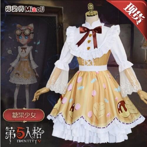 2020 New Identity V cos clothing mechanic candy girl Lolita Yang cosplay costume full set R