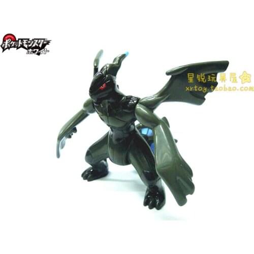Legendary Pokemon Dragon and Electric Type Zekrom Cute Joints Movable Action Figure Model Toys