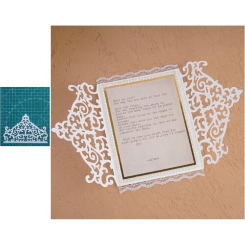 YaMinSanNiO Lace Flower Metal Cutting Dies Scrapbooking Stencil For Album Paper DIY Gift Card Decoration Embossing Dies New 2021