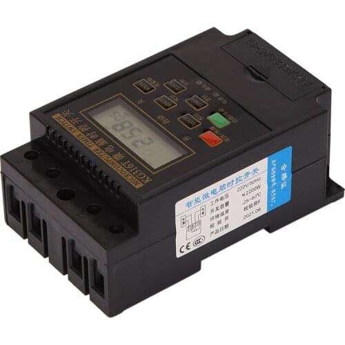 KG316T Timer ON / OFF Relay Module, Microcomputer Time Control Switch Intelligent Time Control Switch Timer