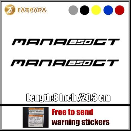 Motorcycle bike Fuel tank Wheels Fairing notebook Luggage helmet MOTO Sticker decals For Aprilia Mana 850 GT