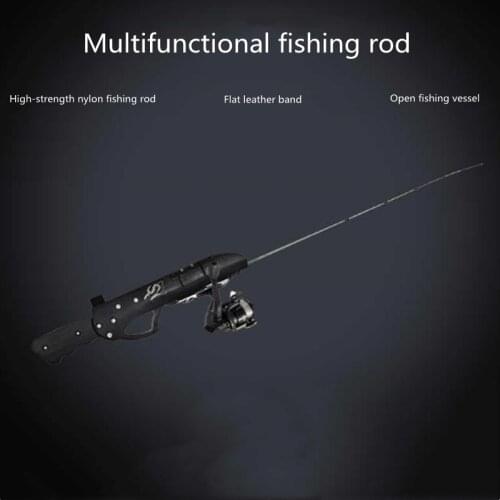 New high-power retractable folding multifunctional slingshot stainless steel hunting fish catapult outdoor hunting shooting