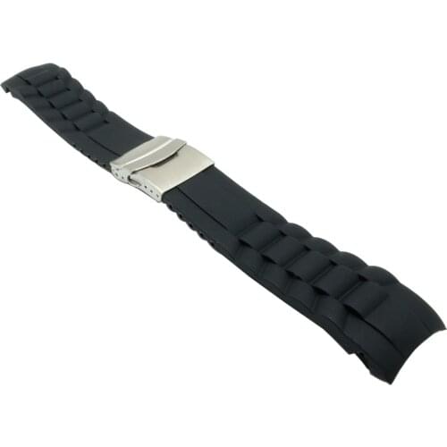 20mm 22mm Rubber Watch Bands Strap For RX Daytona Submarine Rol Sub-mariner DEEPSEA Bracelet Watchband Replace
