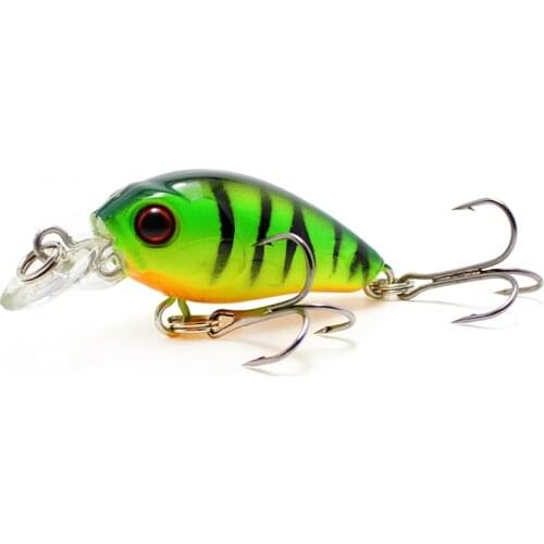 45mm 4.1g Crankbait Fishing Lure Artificial Hard CrankBait Bass Fishing wobbler Japan Topwater Minnow Fish Lures 30mm 1.6g
