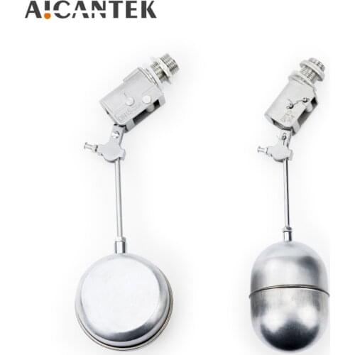 1/2" High Temperature Resistance DN15 Water Tank Ball Float Valve Preservative Stainless Steel 304 200 Celsius Degree