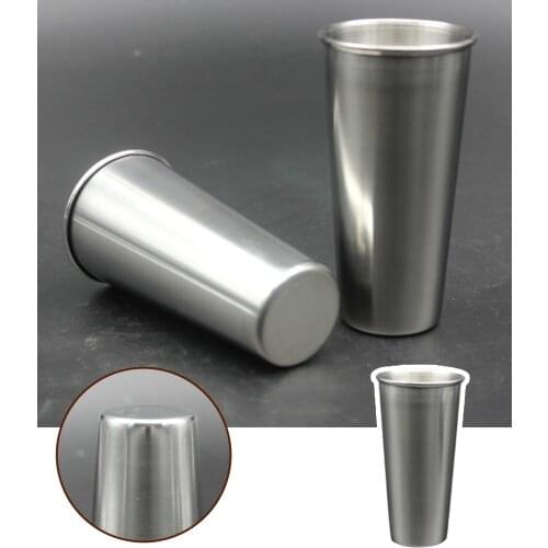 Wine Tumbler Champagne Beer Coffee Wine Glass Stemless Stainless Steel Thermos Insulated Mug Christmas Cup Party Gift