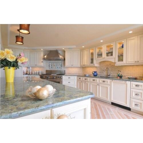 2019 customized made retail solid wood kitchen cabinets discount traditional wooden cabinets with island cabinet S1606151