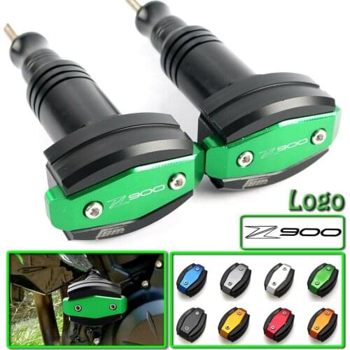 Motorcycle CNC Falling Protection Frame Slider Fairing Guard Crash Pad Protector For KAWASAKI Z900 Z 900 2017 2018 2019 2020