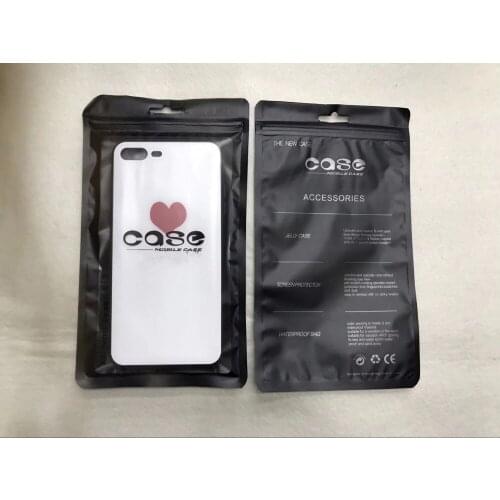 10*18 cm 5000 pcs Plastic zipper lock bag Bright glossy /Matte frosted Moisture-proof Wholesale Mobile Phone Accessories bag