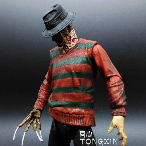 17cm NECA Freddy Vs Jason In Ghost Street Walking Dead Action Figure Toys