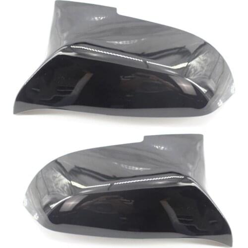 2Pcs Car Mirror Covers Replacement Carbon Fiber Painted Rearview Mirror Covers 51162222544/51167292745/51167292746 for BMW F30