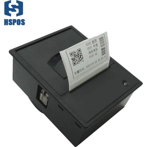 58mm Mini Label Thermal Printer HSPOS Sticker Printer Panel Shop Label Printer for Pos Instrument HS-EB58