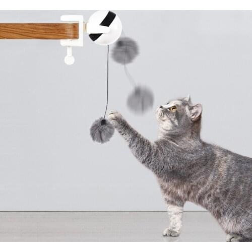 Electric Automatic Lifting Cat Ball Toy Interactive Puzzle Smart Pet Cat Ball Teaser Toys Pet Supply