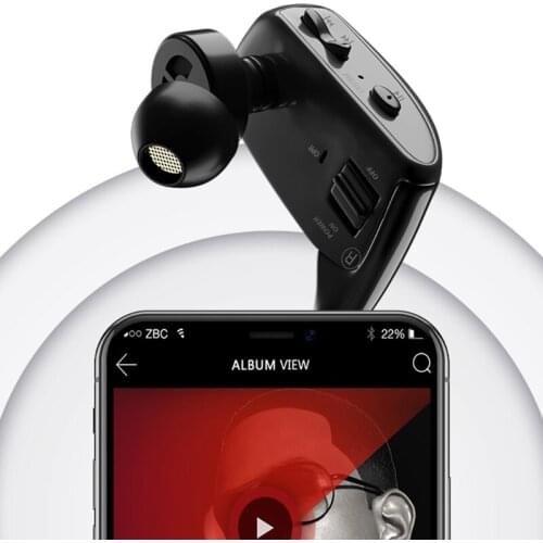 Wireless Bluetooth 5.0 Headphone Mp3 Music Player Built-in 8G Memory Sports Running Earphone Stereo Handsfree Headset