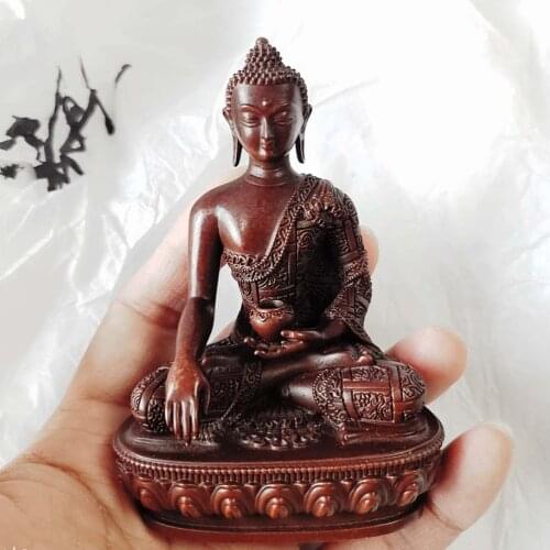 Buddhism temple Amulet good quality Sakyamuni buddha HOME CAR Exorcise evil spirits bless safe good luck Pocket Buddha talisman