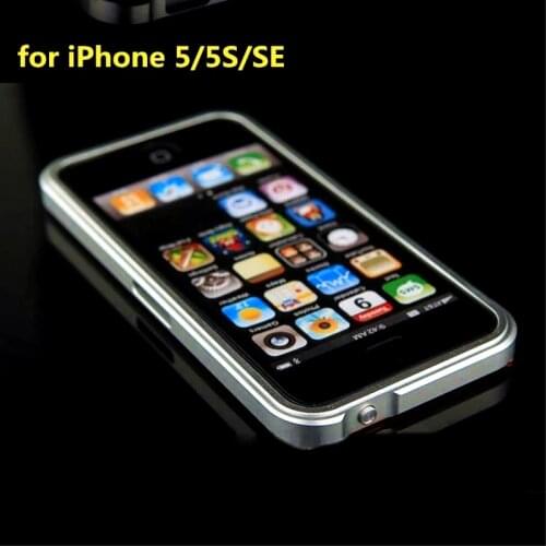 TX Blade i5 capa fundas Aluminum Bumper Luxury Phone Case For iPhone SE 5 5S Bumper protective phone case + screwdriver + Film