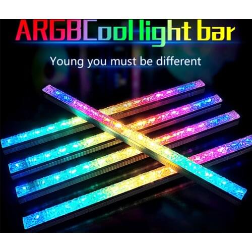 PC Case RGB LED Strip 5V 3Pin Computer ARGB Motherboard Magnetic Computer Shell LED Light Bar