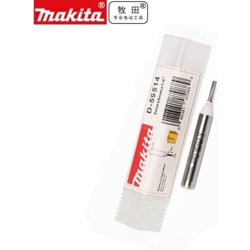 Makita woodworking cutter trimming machine cutter head double edge straight cutter engraving machine milling cutter trimming cut