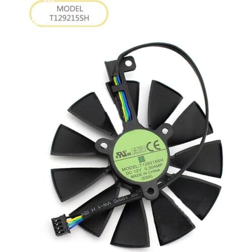 FDC10U12S9-C/T129215SH For ASUS RTX2080 2070 2060 Repair Part Graphics Card Cooling Fan DC 12V 0.3A Video Card Cooler Fan