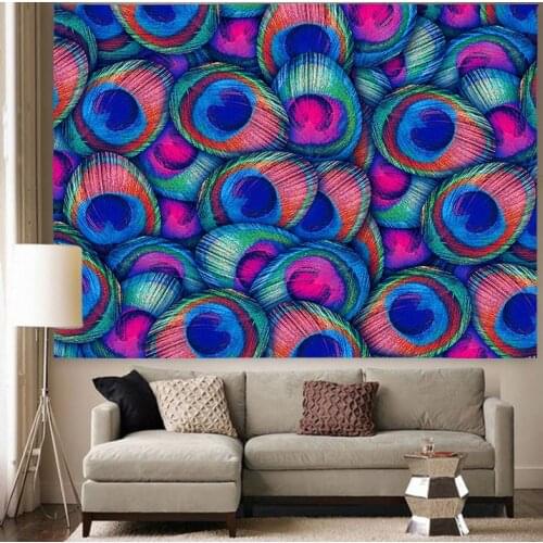 Simsant Tropical Ocean Tapestry Tropical Fish and Coral Turtle Art Wall Hanging Tapestries for Living Room Home Decor