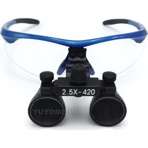 2.5X magnification surgical magnify surgeon medical magnifier antifog optical glasses Dentist dental loupe