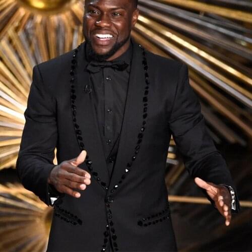 Fashion Luxury Black Prom Men Suits for Wedding Slim Fit 2 Piece Blazer Pants 2021 Beaded Male Clothes Groom Tuxedo