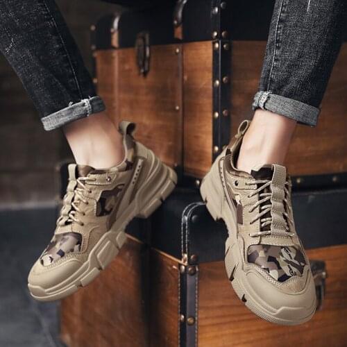 Casual Mens Sneakers Casual Fashion Sneakers Leather Shoes Men Zapatos Casuales 2020 Man Shoe Sneaker New Breathable