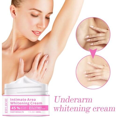 30g Whitening Bleaching Cream Underarm Whitening Cream Natural Underarm Cream Instant Result Crotch & Nipple Dark Spot Corrector