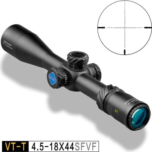 DISCOVERY Hunting Riflescope VT-T 4.5-18X44 SFVF FFP With Rangefinder Reticl Special Phone Mount For airsoft air guns