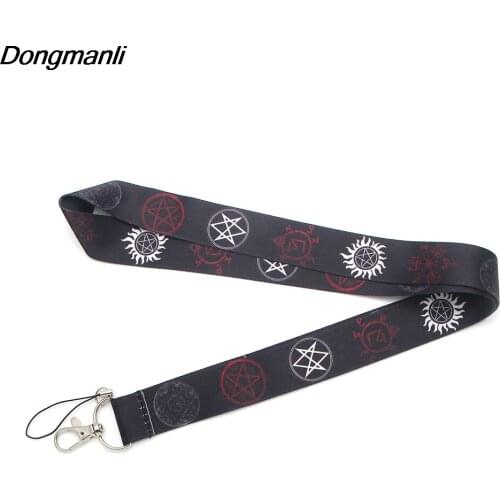 P2360 Dongmanli Supernatural Lanyard For keychain ID Card Pass Gym Mobile Phone Badge Holder Hang Rope Lariat key holder