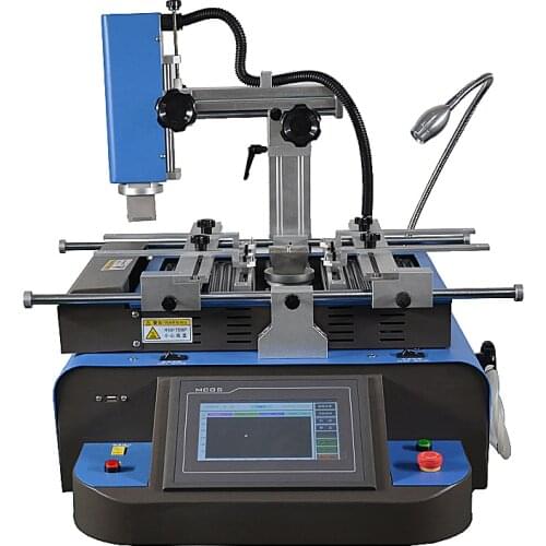 LY G580 Hot Air BGA Rework Station Soldering Welding Machine Semi-automatic 3 Zones For Laptops Game consoles 110V 220V 4800W