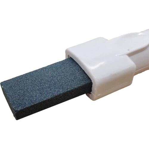 Pool Pumice Stone w/ Clip White Handle, Pool Stain Eraser, Reomve Erase Calcium Deposit on Pool Tile
