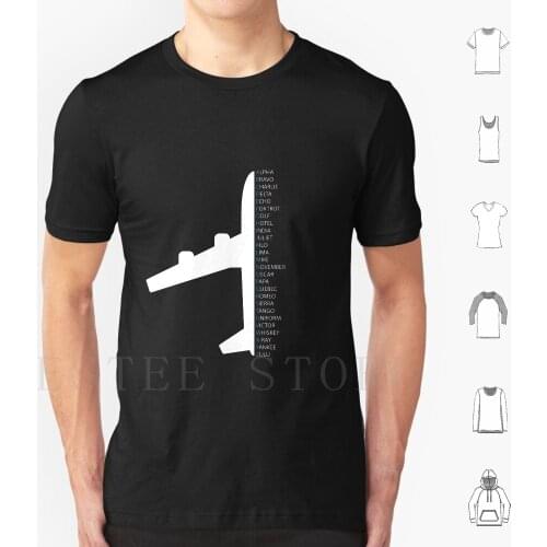 Phonetic Alphabet Pilot Air Traffic Controller T Shirt Men Cotton 6Xl Phonetic Alphabet Phonetic Order International Phonetic