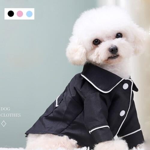 Pet Pajamas Fashion Pet Clothes Dog Shirt Luxury Coat Jacket Leisure Wear for Small Medium Dog Cat Yorkies Chihuahua Bulldogs