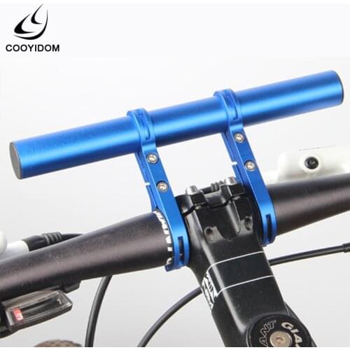 Professional bike handlebar Bike Bicycle Flashlight Holder Handle Bar Front Light Extender Mount Bracket single and doule frame