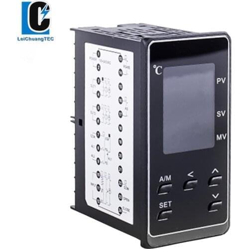 48x96mm 50 segments programmable LCD pid temperature controller with RS-485 PMA400-20200B-2-A