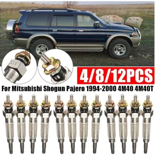4 Pcs/Set Heater Glow Plugs For Mitsubishi /SHOGUN /PAJERO /2.8 /4M40T /4M40 /GP5501