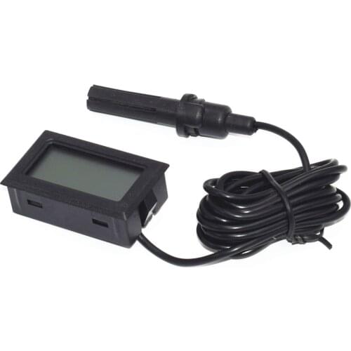 10 PCS Mini LCD Digital Thermometer Hygrometer Temperature Indoor Convenient Temperature Sensor Humidity Meter Gauge Instruments