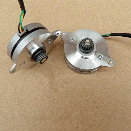 2pcs Ultra-thin 36BYG stepper motor, double ball bearing high precision 0.9 degree monitoring PTZ motor
