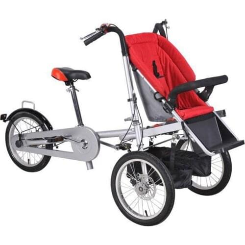 2020 New Baby and Mother Bike Stroller 3 wheel Baby Boy Trolley Girls Stroller Pushchair Kids Folding Strollers 3 in 1 Prams DHL