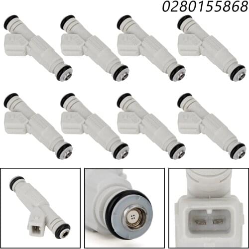 Artudatech 8PCS NEW 36lb Fuel Injectors For Ford GM V8 LS1 LT1 5.0L 5.7L 380cc 0280155737 0280155811 0280155737