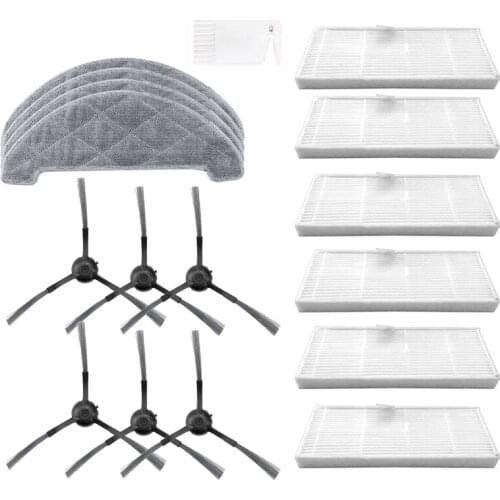 For Proscenic M7 Pro M7 MAX Robot Vacuum Cleaner Side Brush HEPA Filter Mop Cloth Replacement Accessories Parts Kits