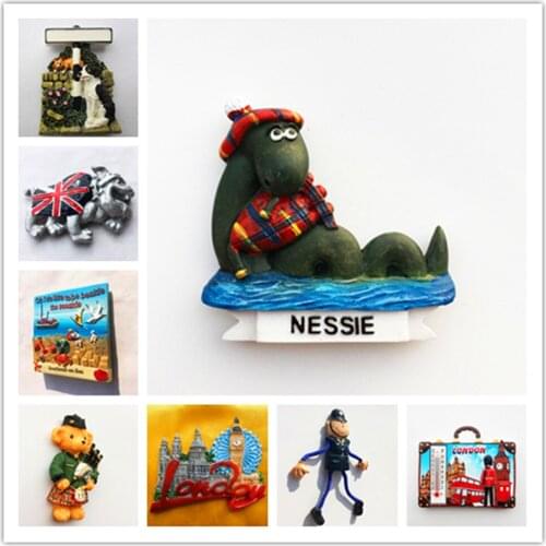 Britainfridge magnet Tourist Souvenir England Cantabria Travel Gifts Magnetic Fridge Stickers